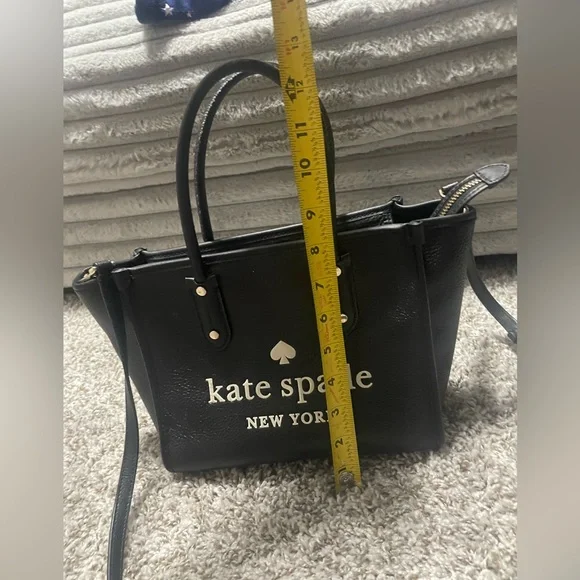 Kate Spade Ella Tote, Pebbled Black Leather - Picture 5 of 16